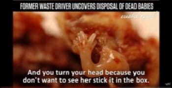 Stericycle driver blows the whistle, confirms that Stericycle is picking up bodies